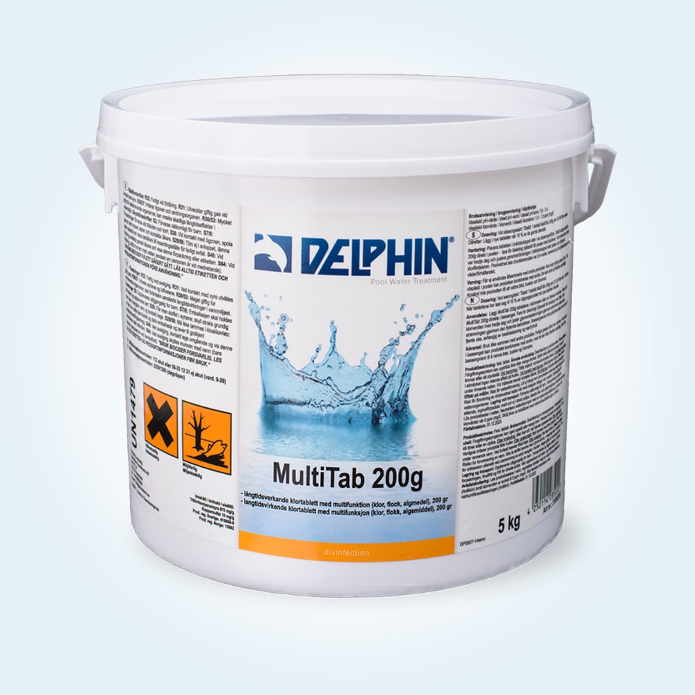 Veckoklor pool Multitab 5kg